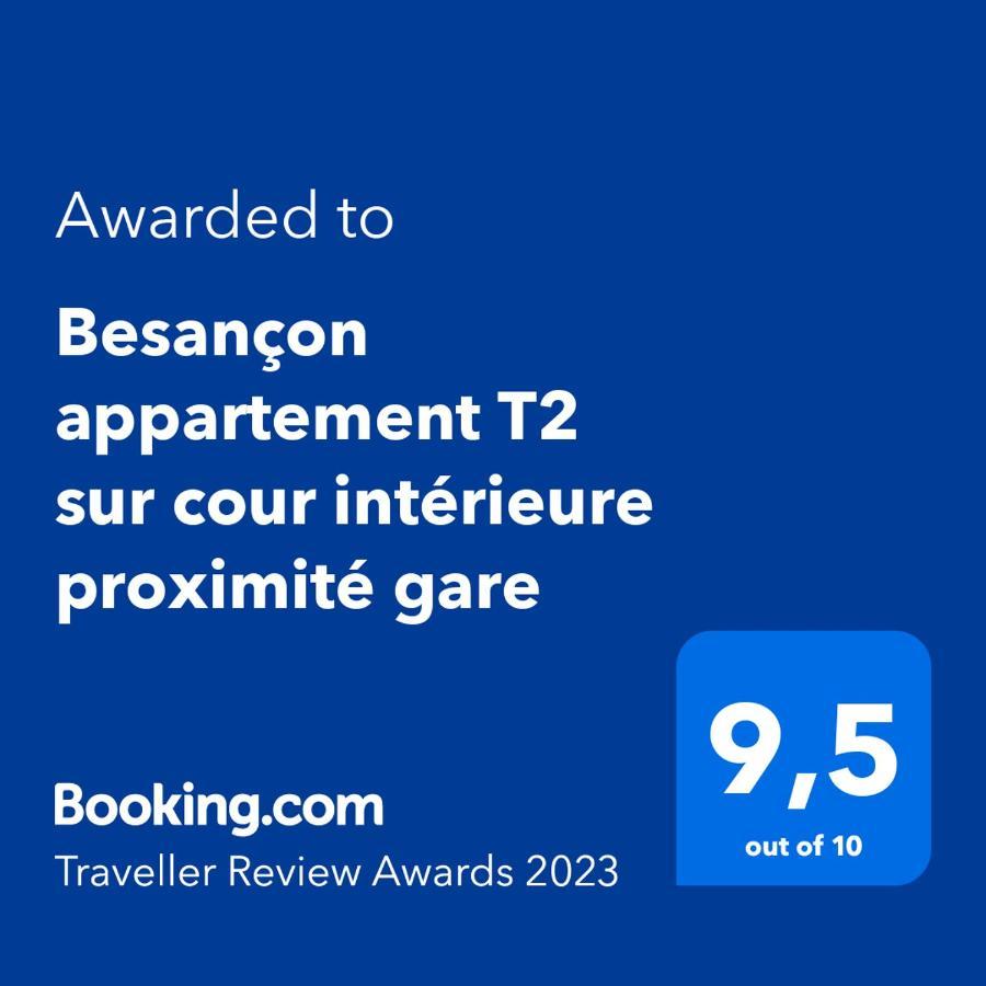 Besancon Appartement T2 Sur Cour Interieure Proximite Gare Exterior foto